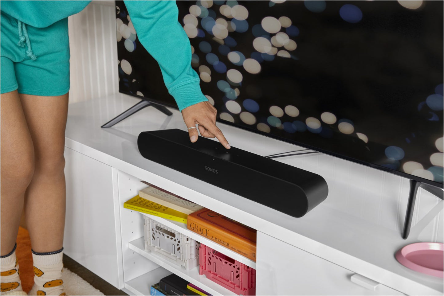 Sonos Ray Soundbar black exhibit