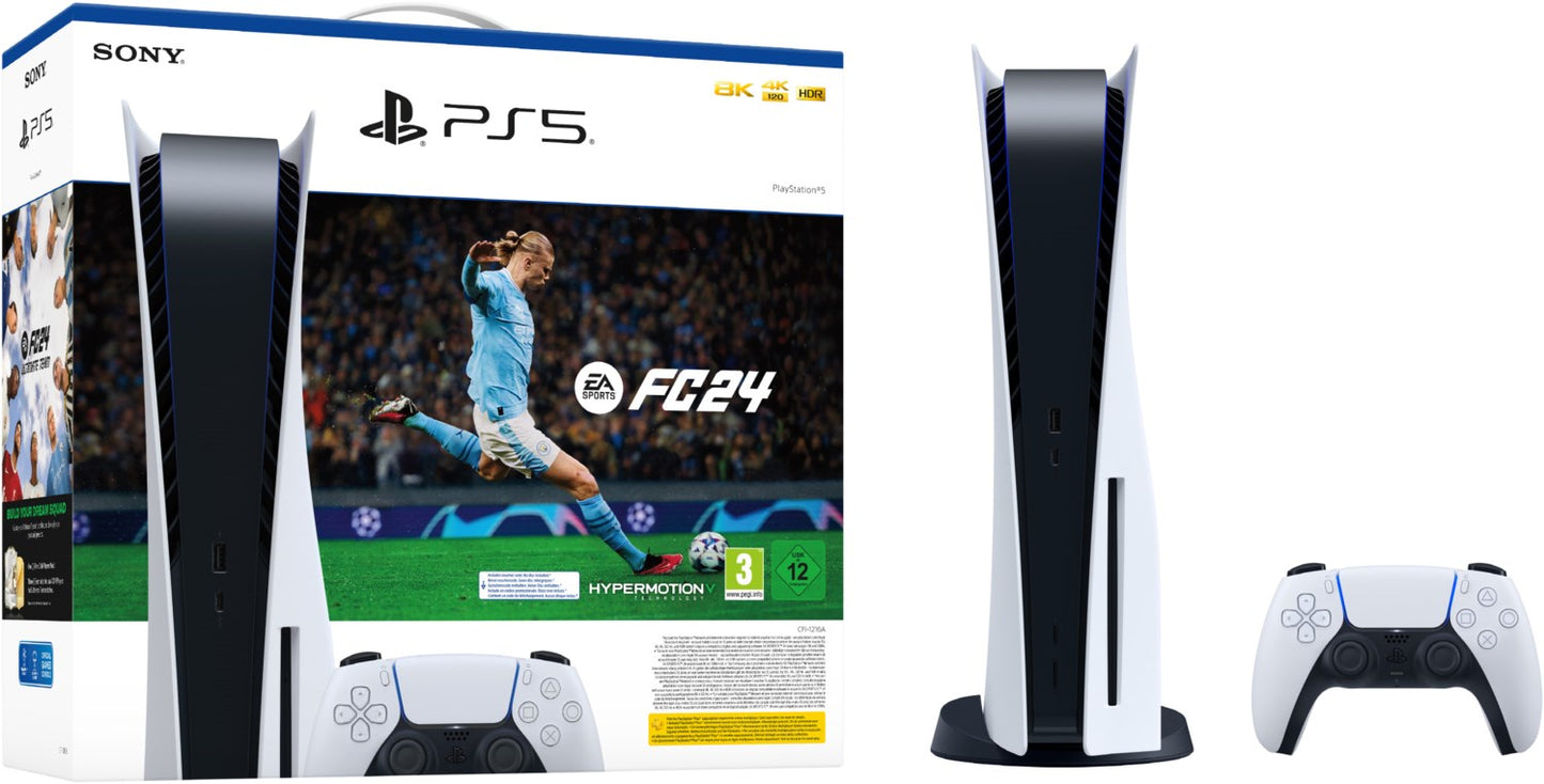 Sony PlayStation 5 (with drive) bundle console incl. EA Sports FC 24
