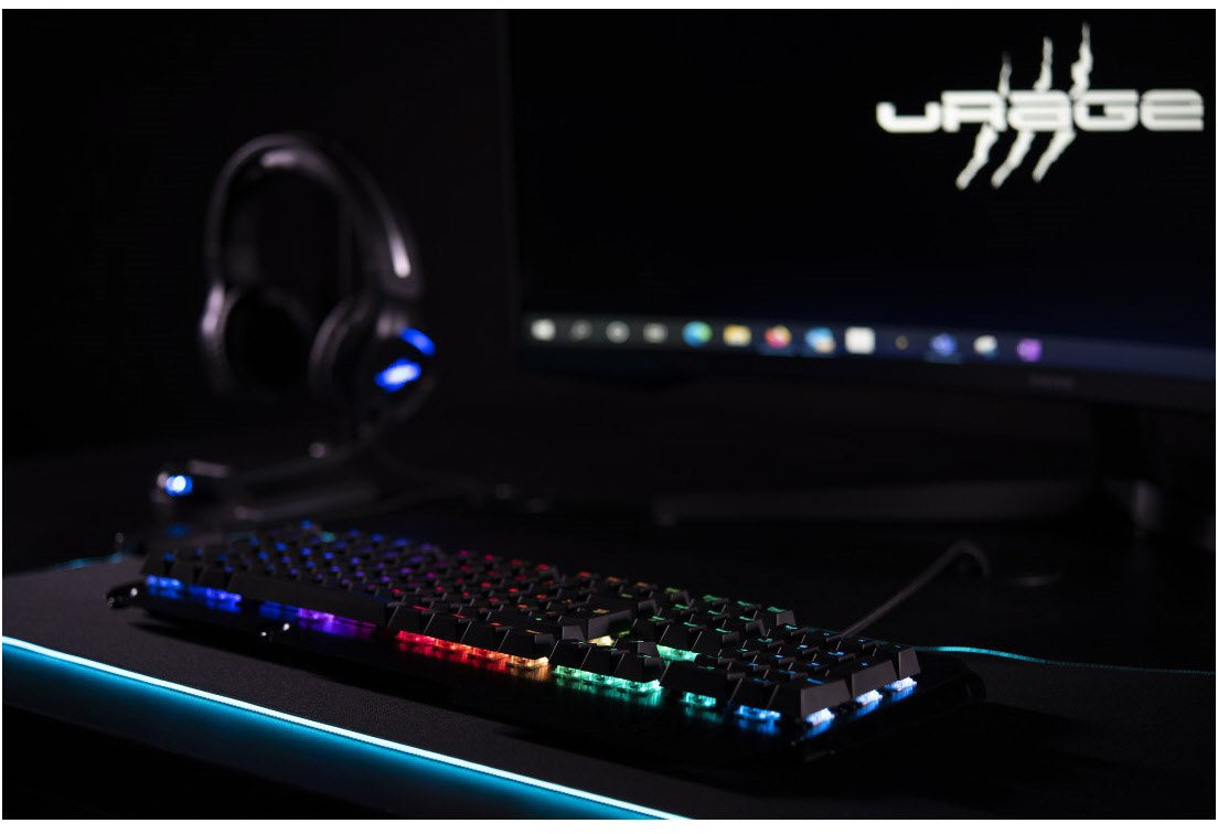 uRage Exodus 800 Mechanical Gaming Tastatur schwarz