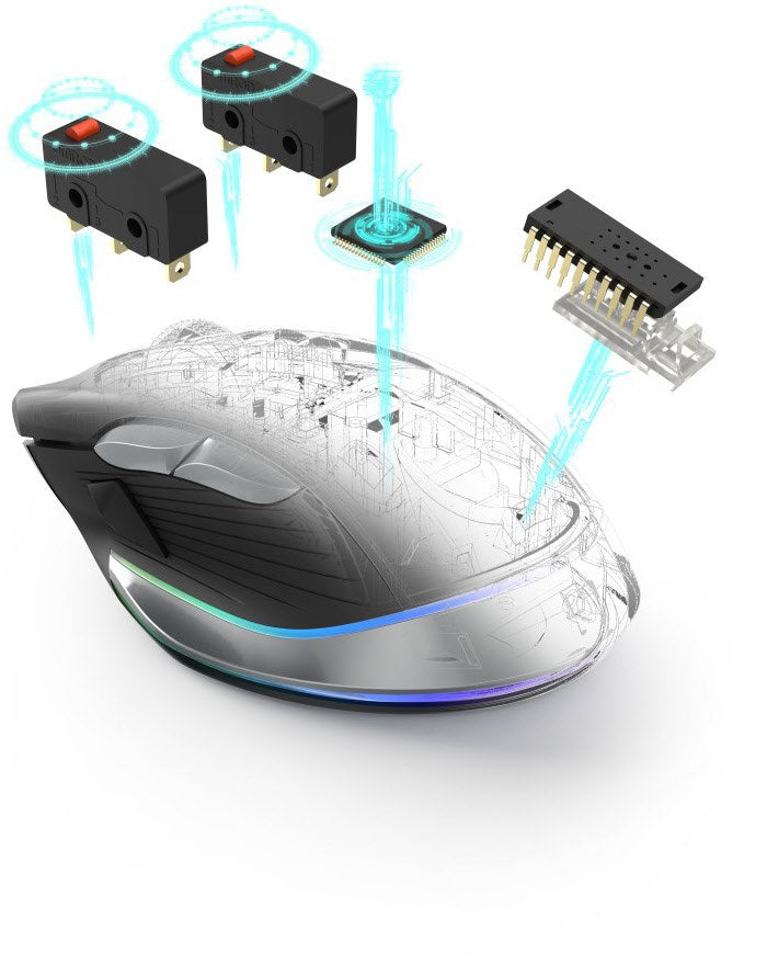 uRage Reaper 700 unleashed Gaming Maus schwarz