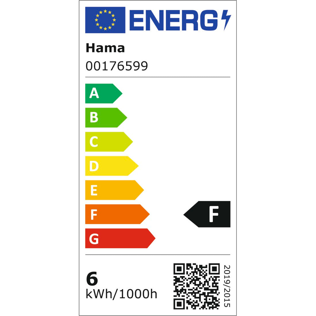 Hama WLAN LED lamp, E14, 5.5W, RGBW, dimmable, candle, for voice/app control 