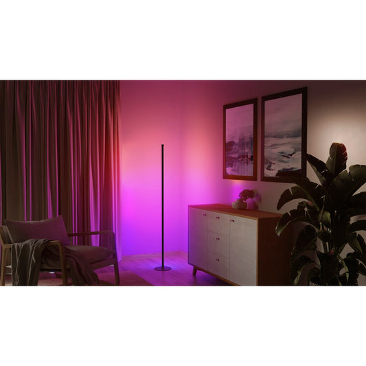 Hama WLAN-LED-Eckenlampe, RGB, 8W, per Sprache /App steuern