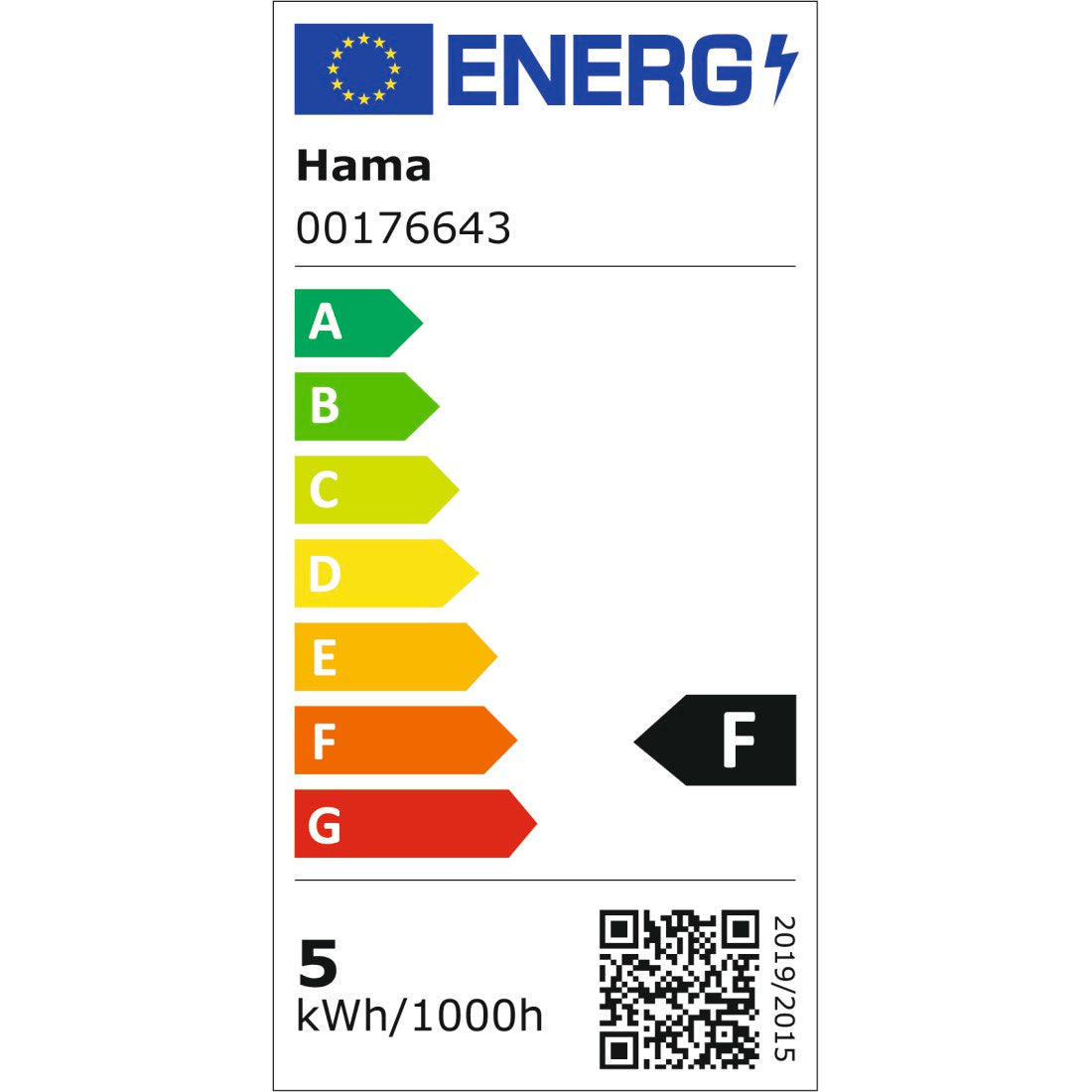 Hama Smarte LED-Lampe, Matter, E27, Retro, Filament ST64, RGBW, dimmbar, mit App