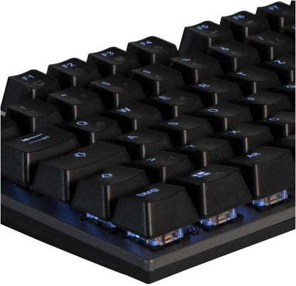 Hama MKC-650 (DE) mechanische Tastatur Robust und langlebig schwarz/anthrazit