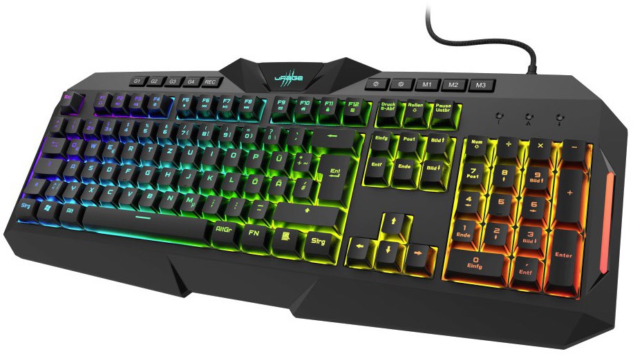 uRage Exodus 700 Gaming Tastatur schwarz