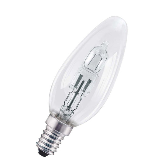 Osram Eco Halogen Kerze 20W = 25W E14 klar Classic Glühbirne Glühlampe dimmbar