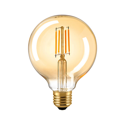 Sigor LED globe lamp 95mm E27 7W~55W gold 2500K 720lm