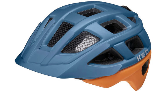 KED bike helmet Kailu S deep blue cinnamon matt 49-53 cm