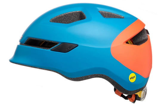 KED Fahrradhelm Pop S Petrol-Orange 48-52 cm