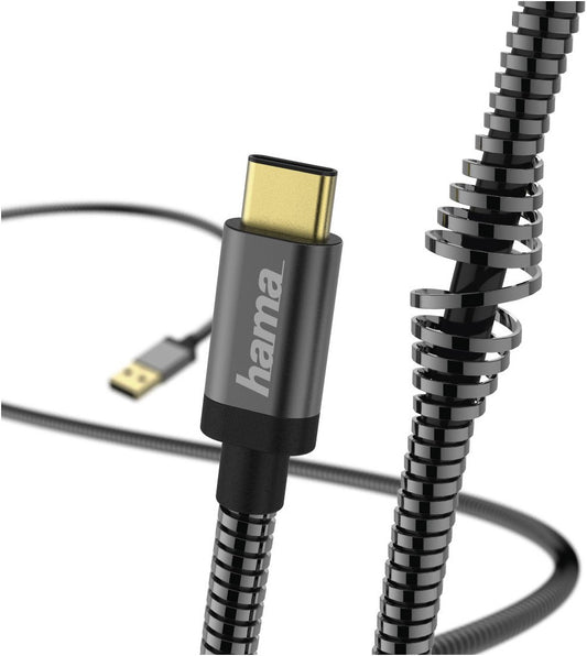 Hama Lade-Sync-Kabel USB Type-C (1,5m) anthrazit