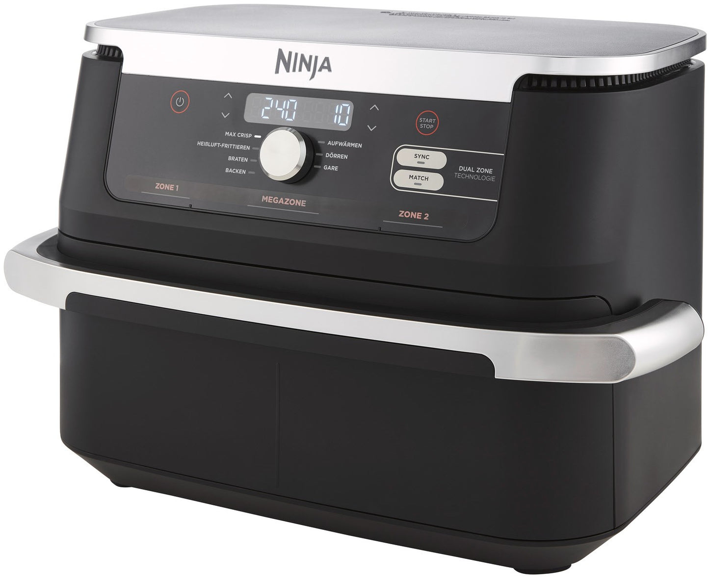 NINJA AF500DE Foodi Flex Drawer Heißluft-Fritteuse