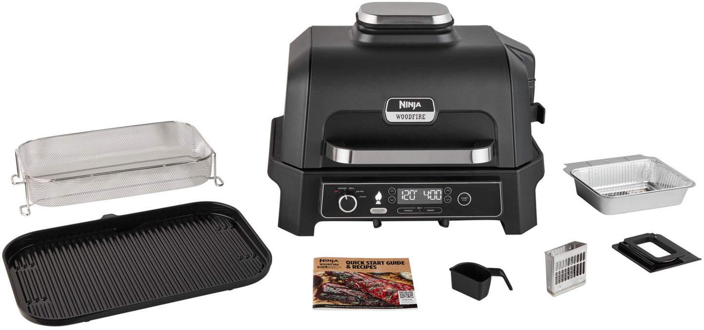 NINJA OG850EU Woodfire Pro XL Tischgrill