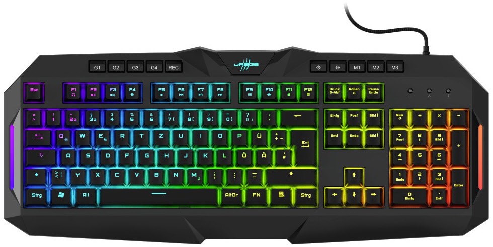 uRage Exodus 700 Gaming Tastatur schwarz