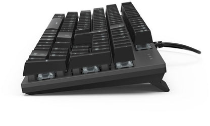 Hama MKC-650 (DE) mechanische Tastatur Robust und langlebig schwarz/anthrazit