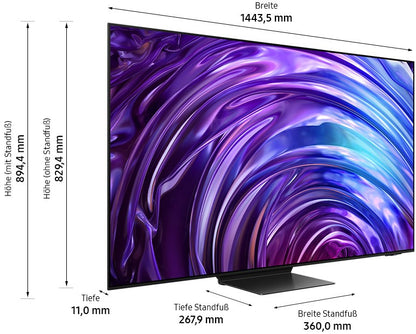 Samsung GQ65S95DAT 163 cm (65") OLED AI TV mit Neural Quantum 4K AI Gen2 Prozessor graphit-schwarz / F