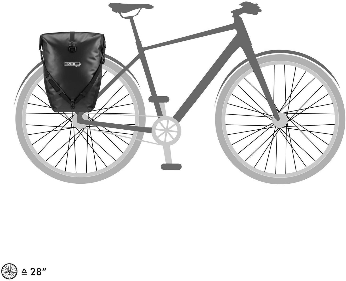 Ortlieb Gepäckträgertasche Back Roller Classic F5301